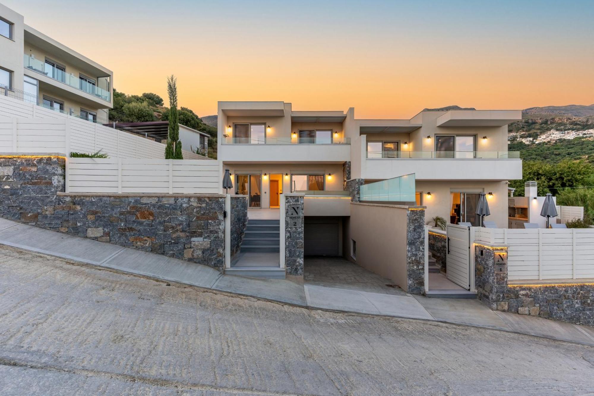 Nemesis Villas Plakias Exterior foto